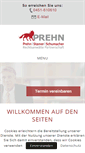 Mobile Screenshot of prehn-recht.de